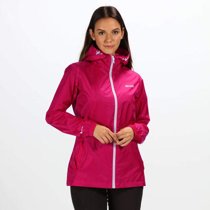 Regatta Womens Pack-It III Waterproof Packaway Jacket - Navy - 14