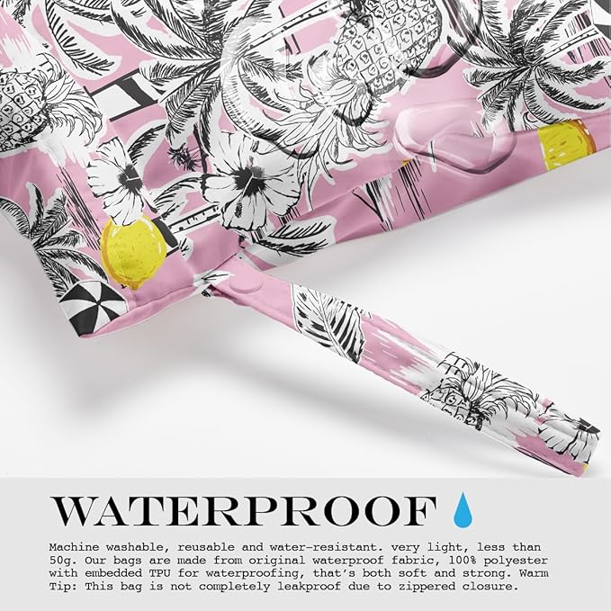 Wet Bag, Wet Dry Bag, Wet Bag for Swimsuit, Dirty Yoga Gym Clothes, Makeup Bag