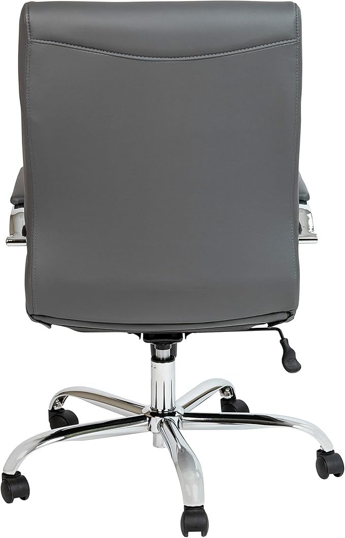 Flash Furniture Whitney Mid-Back Swivel LeatherSoft Desk Chair