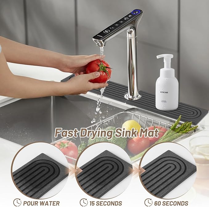 Faucet Mat for Kitchen Sink