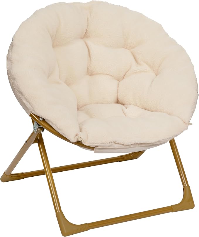 Flash Furniture Gwen Kids Cozy Mini Folding Saucer Chair