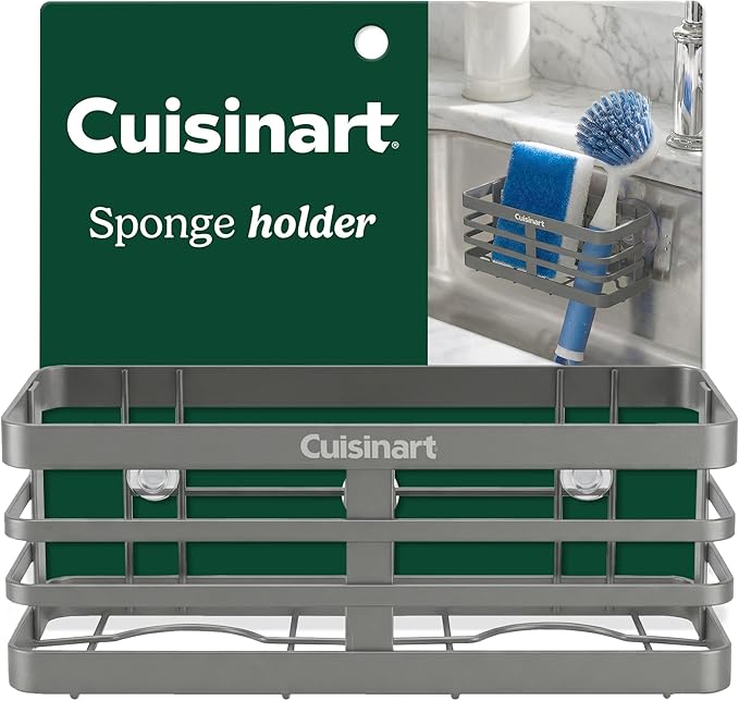 Cuisinart Sponge Holder for Kitchen Sink—Metal Sink Caddy