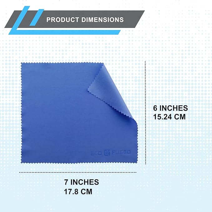 Eco-Fused Microfiber Cleaning Cloth
