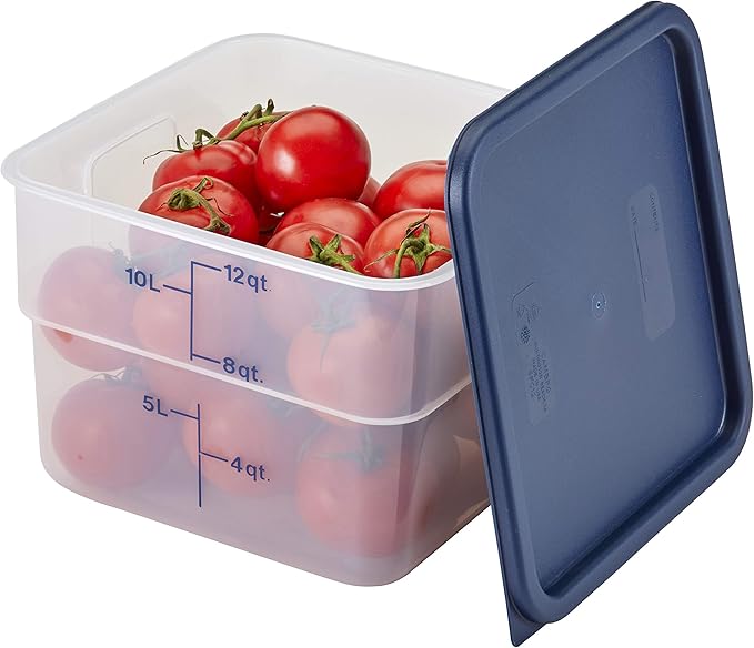 Cambro 12SFSPP190 12 qt Polypropylene Food Storage Container