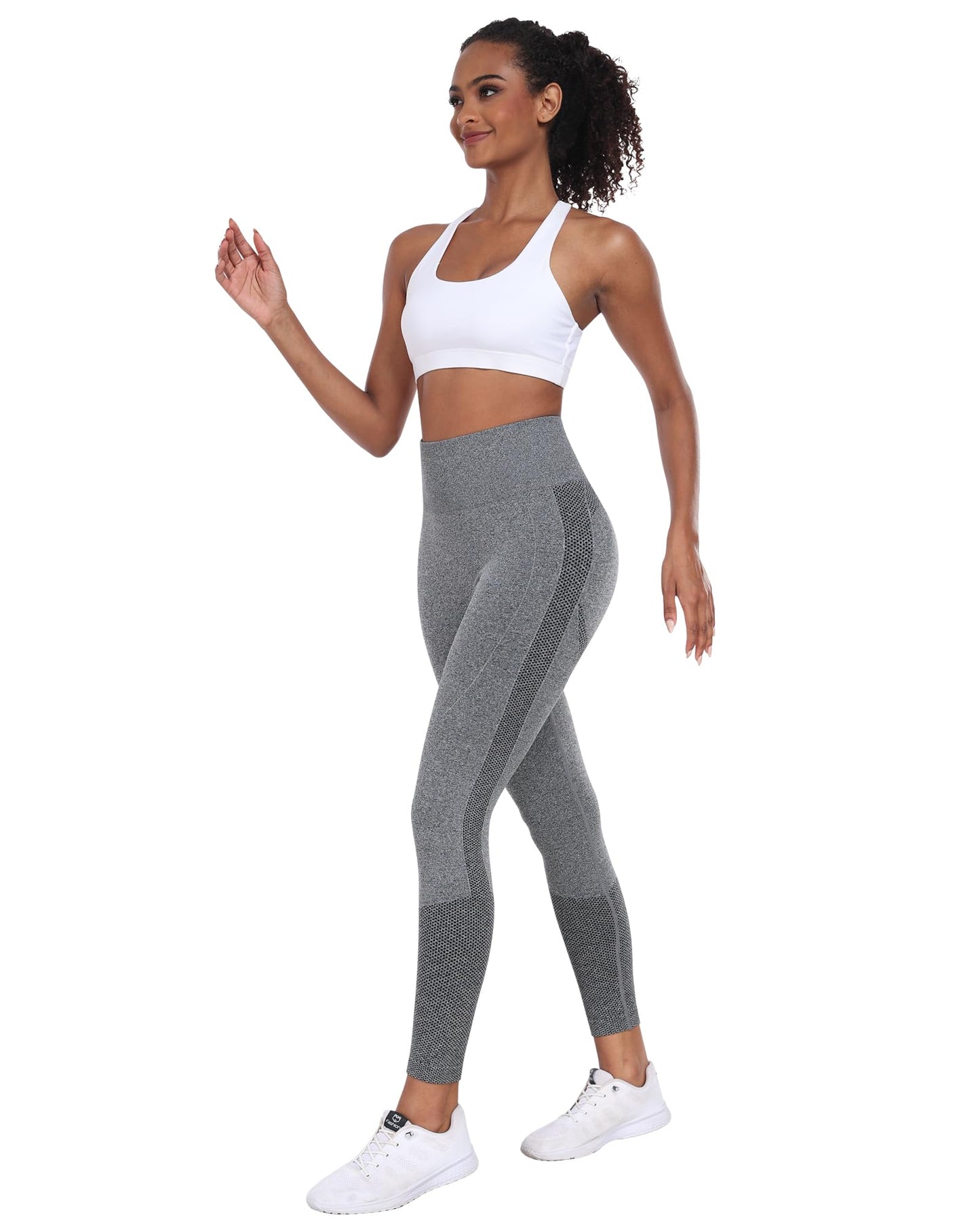 NORMOV Seamless Workout Butt Lifting Leggings - Booty Scrunch Gym Leggings for Women