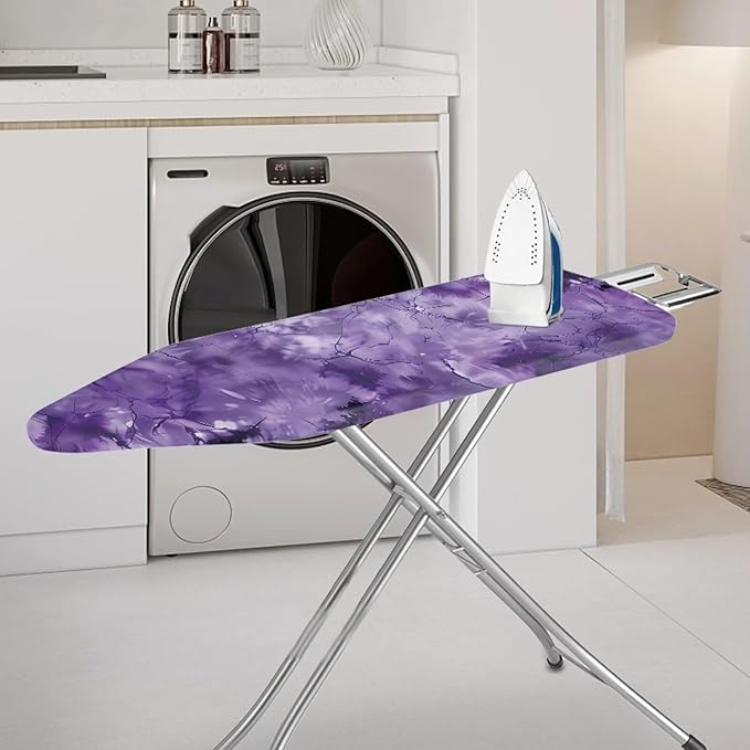 Purple Ironing Board Pad and Cover Standard Ironing Board Cover Scorch and