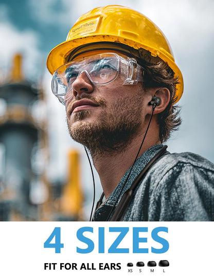 Active Noise Cancelling Headphones, Wireless In Ear Neckband Bluetooth Headphones with 3 AI Mics ENC, 60Hrs Playtime, V5.3 Magnetic Earbuds, Multipoint Connection Earphones for Work/Travel/Home/Office