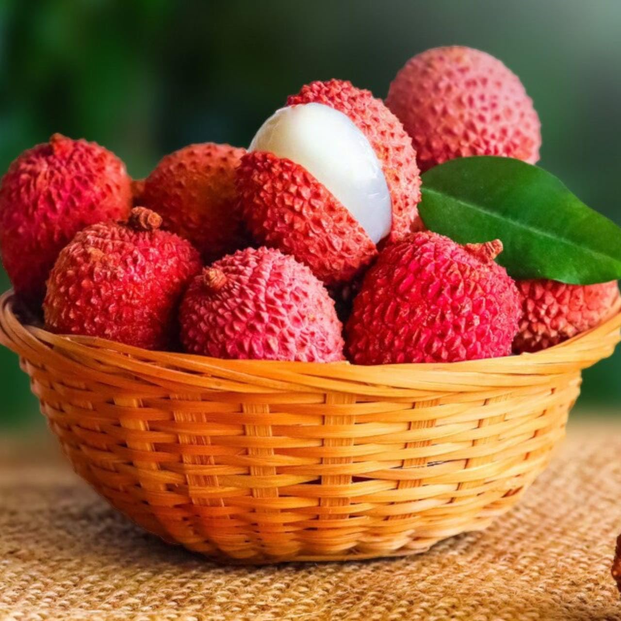 Lychee Fruit Tree Live Plant, Litchi chinensis, Seed Grown 8-12 Inch, Tropical Fruit Tree for Outdoor Growing, USDA Zones 9-11