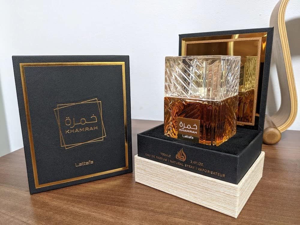 Khamrah by Lattafa for Men - 3.4 oz EDP Spray