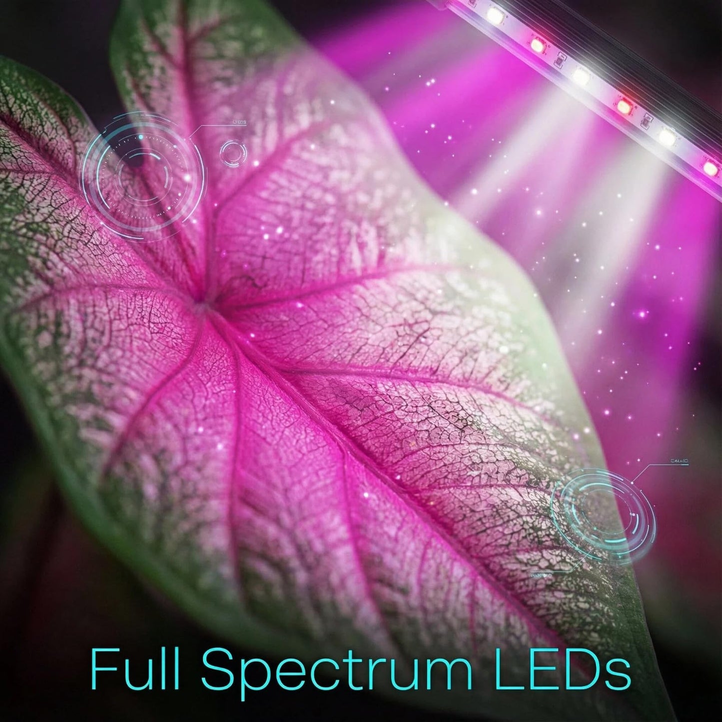 TheOneGrow Desk Grow Light for Indoor Plants with Timer, 28.7" Flexible Gooseneck Plant Light for Desk, 4-Dimming Levels, USB Powered Office Grow Light for Succulents, Herbs