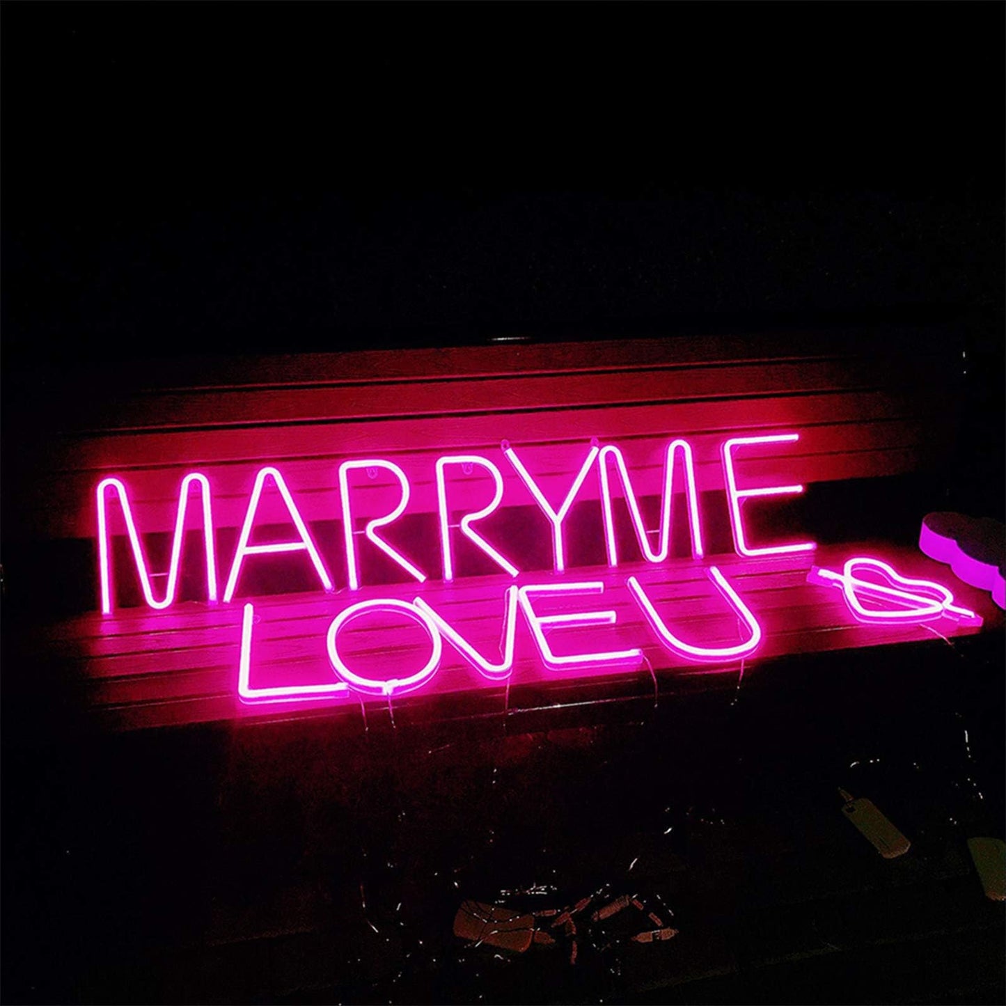 LED Letter Neon Lights Light Up Pink Neon Letters LED Alphabet Neon Letter Sign Lights Battery/USB Powered Neon Signs Words Night Lights for Wall Home Bar Christmas Birthday Party Wedding (A)