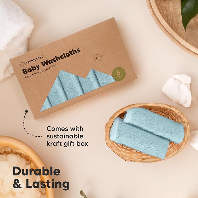6-Pack Baby Washcloths