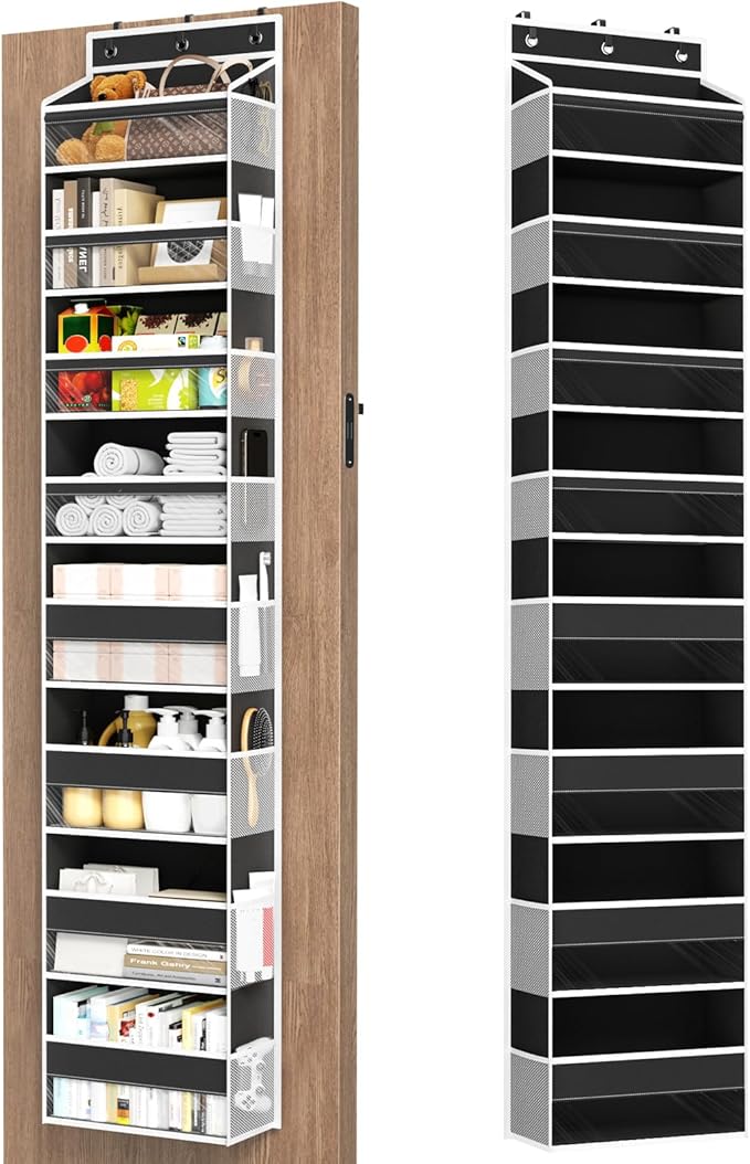 Over The Door Organizer, 8 Shelf Door Hanging Organizers