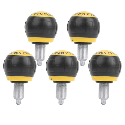 Joyzan Pull Pin Spring Knob, Exercise Bike M16 Pop Locking Screw Adjustment Release Fitness Universal Height Adjust Grip Replacement Equipment Training Machines Stationary Bicycle Weight Bench 5PCS