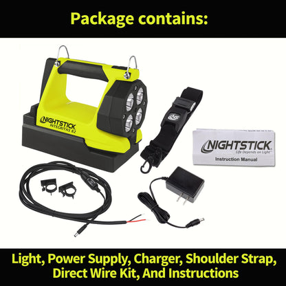 Nightstick XPR-5582GX INTEGRITAS 82 Intrinsically Safe Lantern + Nightstick Magnetic Base