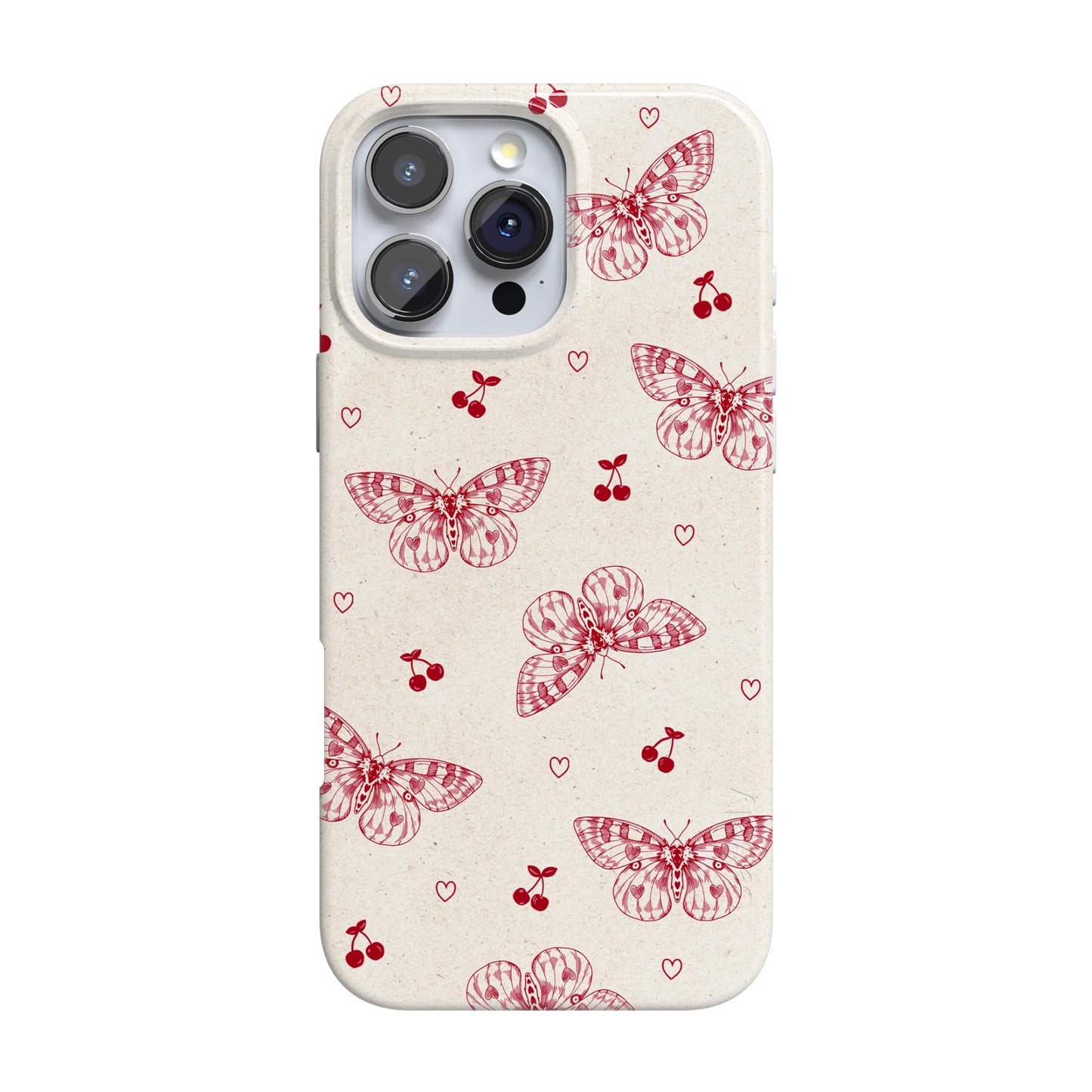 Casely iPhone 16 Pro Case | Be Mine | Tiny Hearts | Compatible with MagSafe | Classic Ultra Slim Design