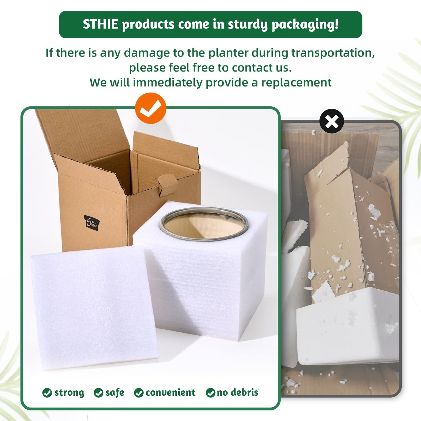 STHIE 5 Inch Ceramic Planters for Indoor Plants, Funny Small Plant Pots with Drainage, Unique Decorative Cute Flower Pot Panthers Round Flowerpots