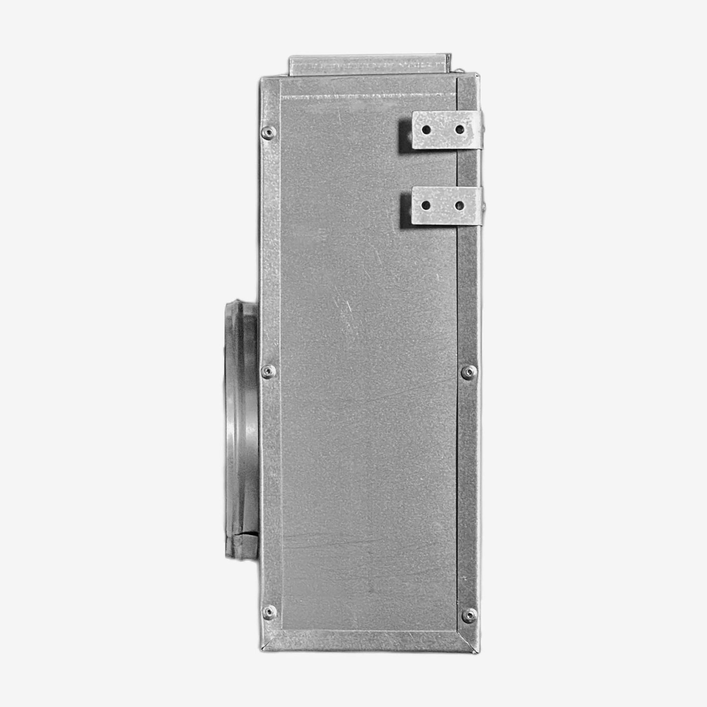 BUILDMART - 60" Plenum Box for [60" Linear Slot Diffuser - (2 Slot) Double Slot] Premium Insulated Galvanized Sheet Metal Plenum Box for Heating and Cooling - Texas Buildmart