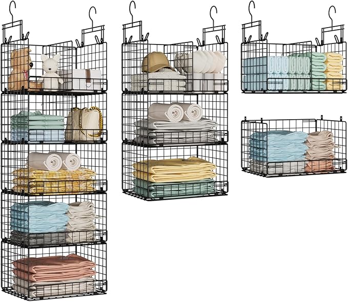 5 Tier Hanging Closet Organizer