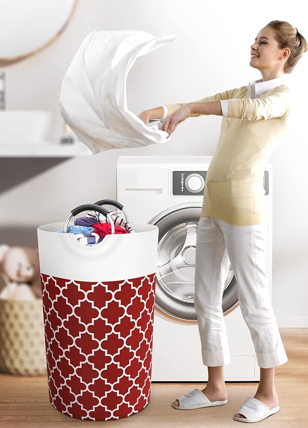 Large Laundry Basket Laundry Hamper Bag Washing Bin Clothes Bag Collapsible Tall