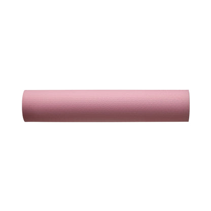 Amazon Basics 0.25-inch Thick TPE Exercise Yoga Mat with Carrying Strap, Non-Slip, 73.6" x 24", Plum
