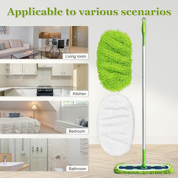 XL Mop Pads Compatible with Swiffer XL Sweeper, X-Large Dry Sweeping Cloths