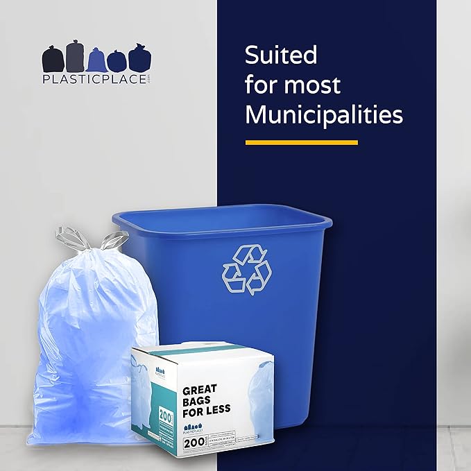 Plasticplace Custom Fit Trash Bags, Compatible