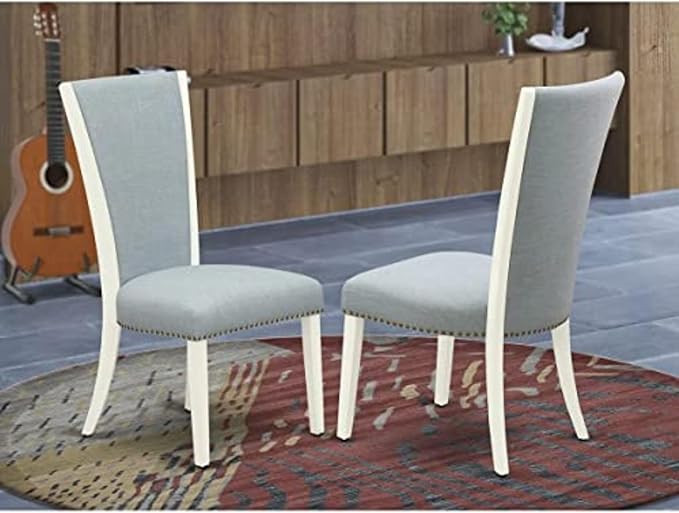 East West Furniture VEP2T15 Verona Parson Dining Chairs
