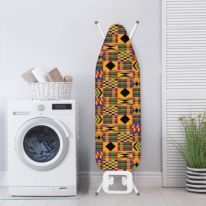 GLENLCWE Tribal African Aztec Ironing Board Cover 54x15 inches Farmhouse Thick