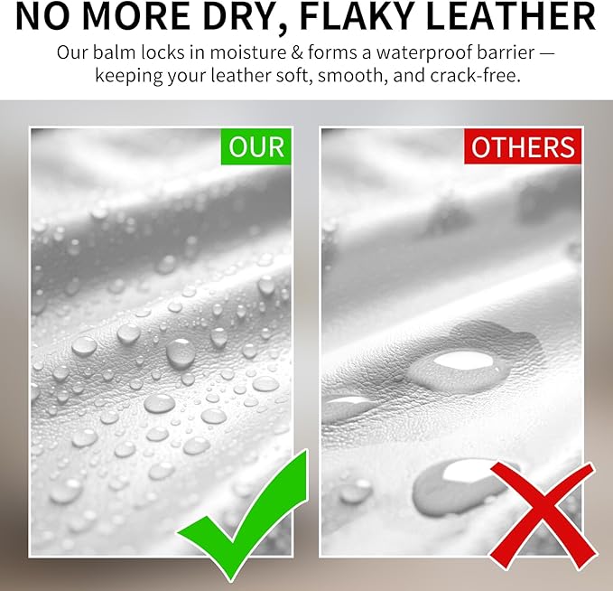 Leather Recoloring Balm and Scratch Repair Kit, Car Seats, Leather Paint & Stain