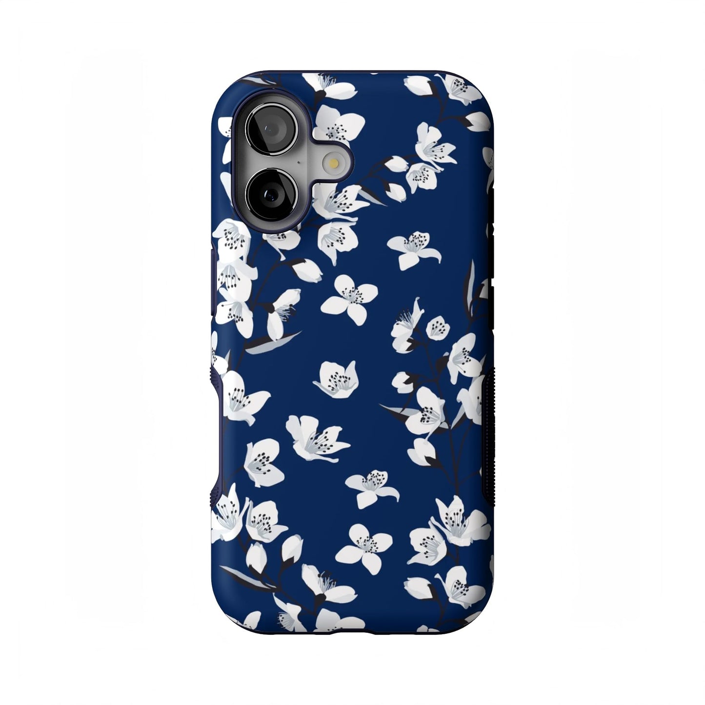 Casely iPhone 17 Case | Blue Stripes | Sunday Best | Compatible with MagSafe | Bold Protective Design