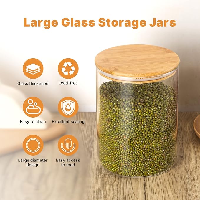 Food Storage Jars, Spice and More