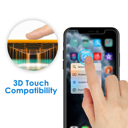 JETech Screen Protector for iPhone 7/8, 4.7-Inch, Tempered Glass Film, 2-Pack