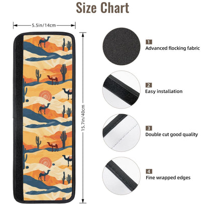 Buyidec Refrigerator Door Handle Covers Western Desert Camels Cactus Sunset Fridge Handle Cover Washable Dishwasher Microwave Fridge Oven Door Decor Handle Cover Keep Your Kitchen Appliances Clean