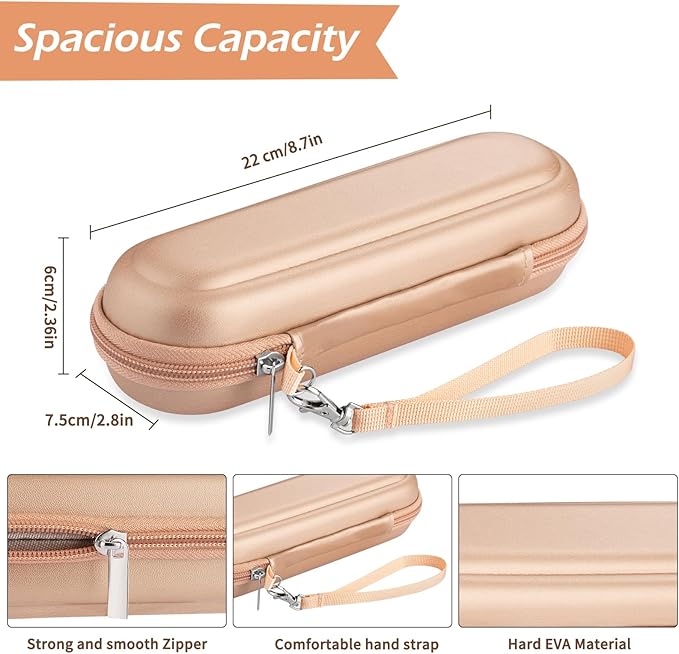 Toothbrush Travel Case for Oral B/Oral-B Pro 1000 1500 5000 7000 & Philips