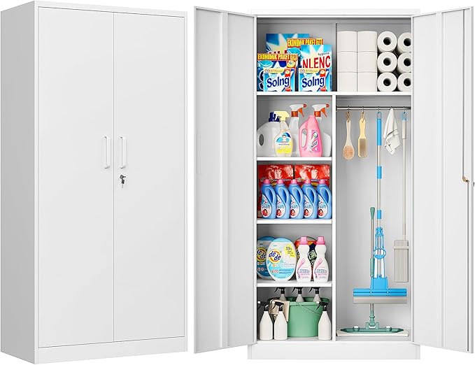Wide & Deep Metal Storage Cabinet
