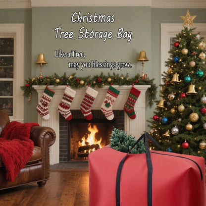 Small Christmas Tree Storage Bag Heavy Duty 3FT/4FT/5FT Christmas Tree Bag for Detachable Christmas Tree 600D Oxford Waterproof Dusty-Proof with 2 Reinforced Handle,Large Zipper Opening