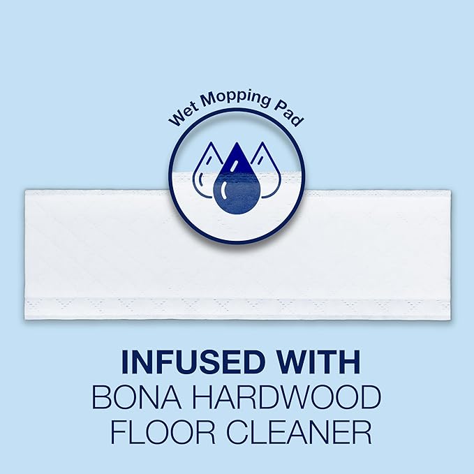 Bona Hardwood Floor Disposable Wet Cleaning Pads