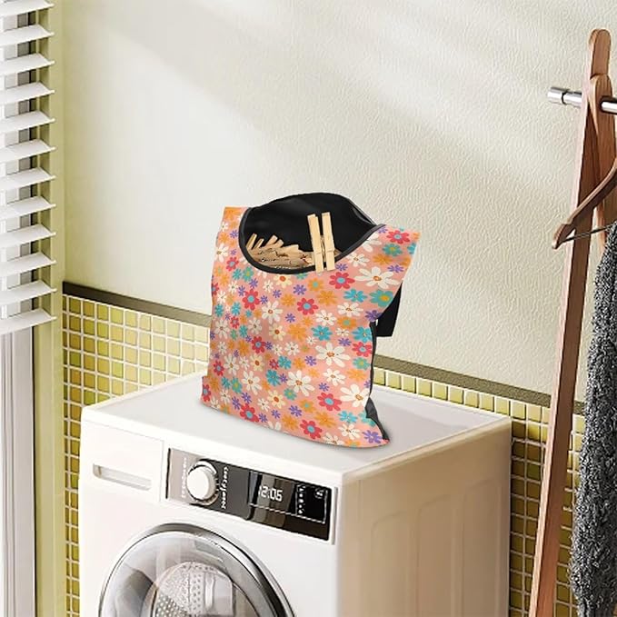 Clothespin Bag, Large Clothes Pin Hanging Bag, Pin Bag
