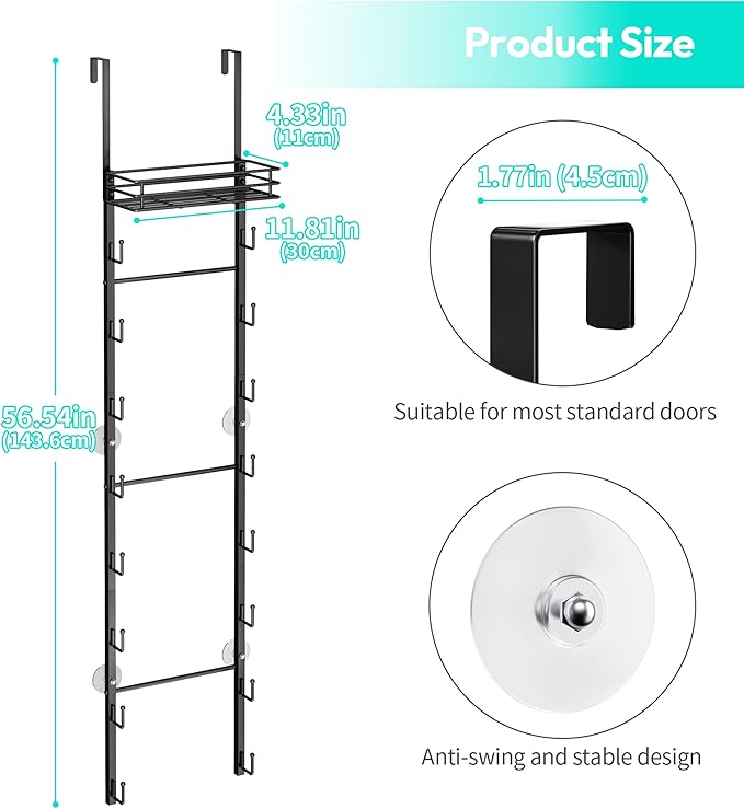 HapiRm Over The Door Purse Organizer