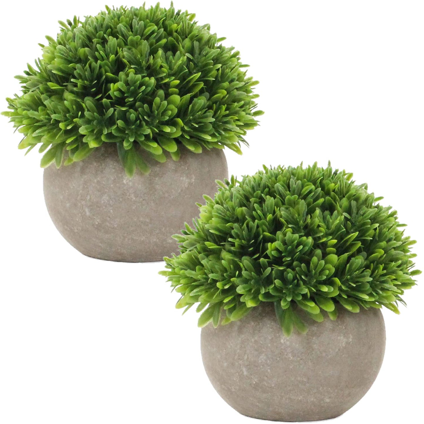 Briful Small Fake Plants Faux Potted Plant Mini Artificial Plants for for Home Table Office Room Desk Bathroom Shelf Kitchen Farmhouse Mantel Decoration