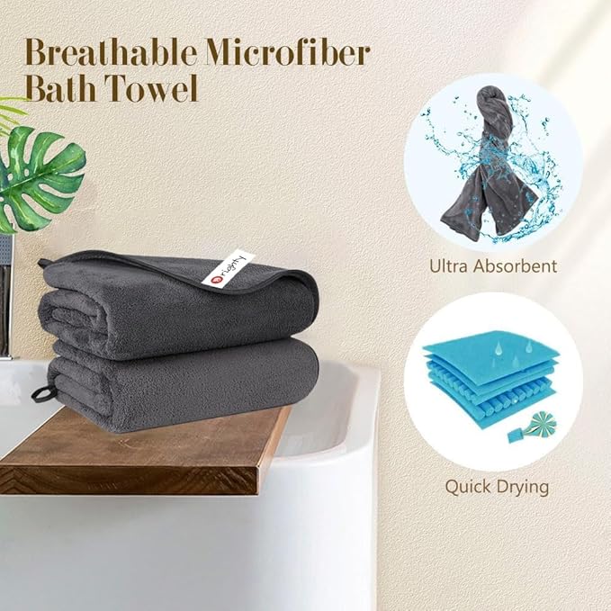 Orighty Bath Towels Pack of 2