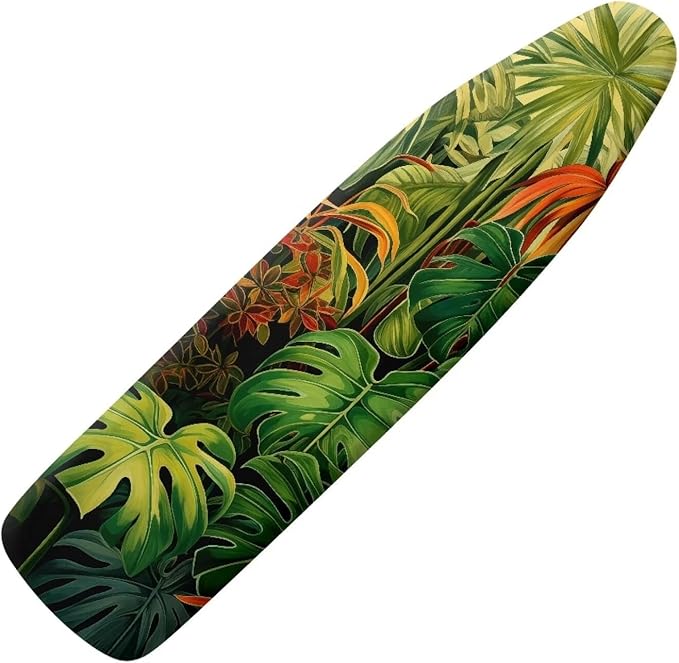 Tropical Palm Tree Leaf Ironing Board Cover