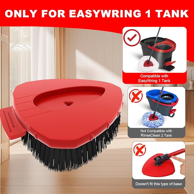 2 Pack Upgrade Scrub Brush Replace Heads Compatible
