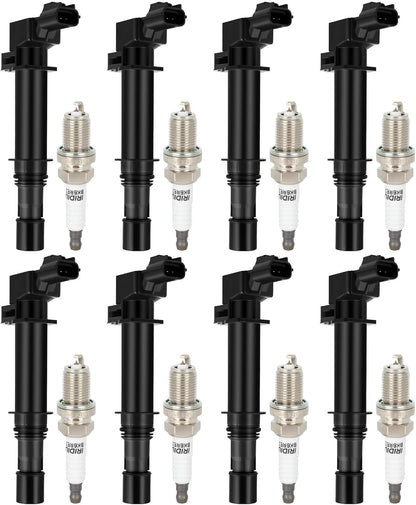 ECCPP 3 ignition coils with 3 iridium Spark Plugs,UF808,coils packs,for Smart Fortwo 2016-2017 0.9L‎224332428R,UF-808