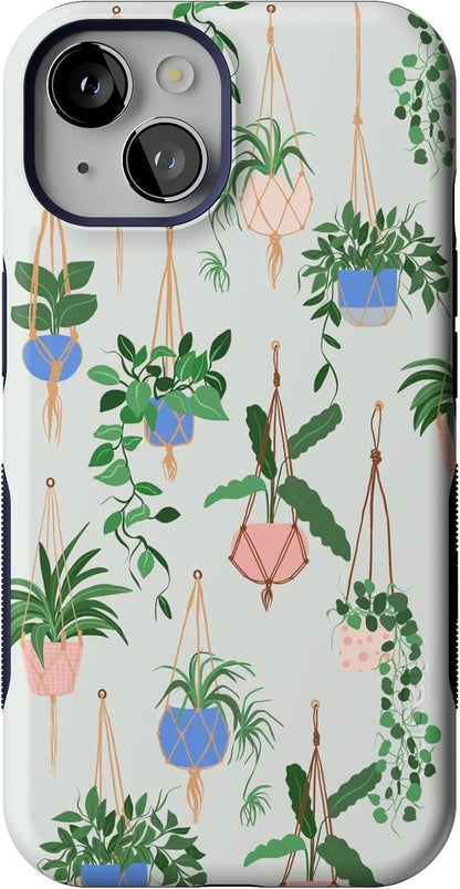 Casely iPhone 14 Case | Pastel Garden | Sunday Best | Compatible with MagSafe | Bold Protective Design