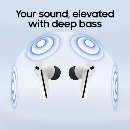 SAMSUNG Galaxy Buds 3 FE (2025) True Wireless Bluetooth Earbuds, Active Noise Cancellation, Powerful Sound, Clear Calls, Long Lasting Battery, Hands Free AI, Black [US Version, 2 Year Warranty]