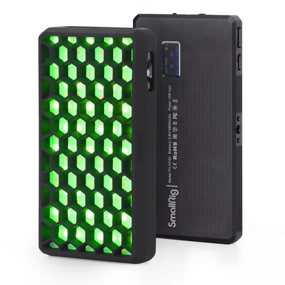 SmallRig Pix M160 RGB Video Light, 12W RGBWW LED Camera Light Panel, 360° Full Color Portable Light for Photography, 3800mh Battery, CRI 95+,TLCI 98, for Vlogging, Photo, Video, Aluminum Body – 3157