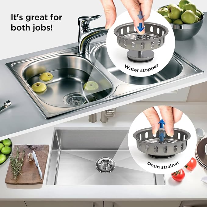 Highcraft 97343 Kitchen Sink Basket Strainer Replacement