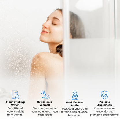Kind Water Systems E-3000 Whole House Salt-Free Water Softener & Filter for City Water